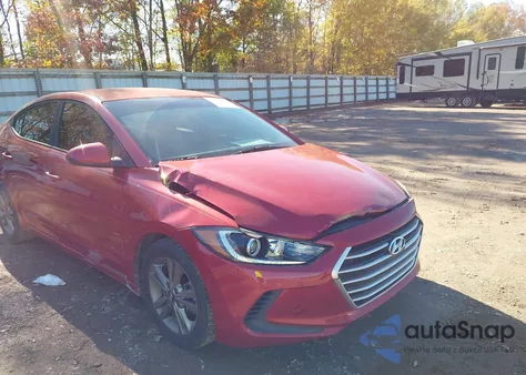 2018 Hyundai Elantra Sel z USA, uszkodzony, nr VIN 5NPD84LF8JH341605
